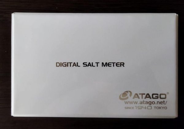 digital salt meter atago