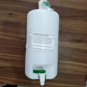 باریل درب دار پلاستیکی شیر دار 10 لیتری
