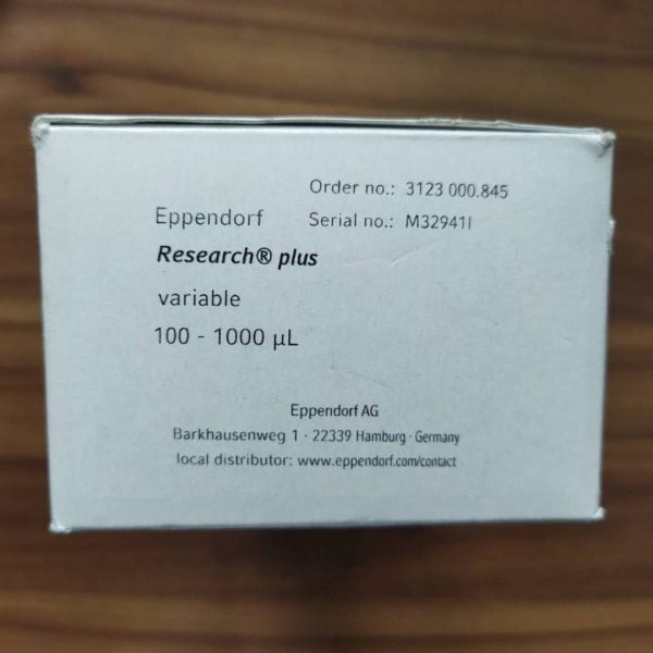 سمپلر 100 تا 1000 متغیر اپندورف Epeendorf