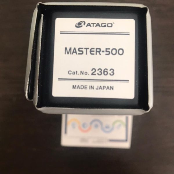 رفرکتومتر ژاپنی Atago Master 500