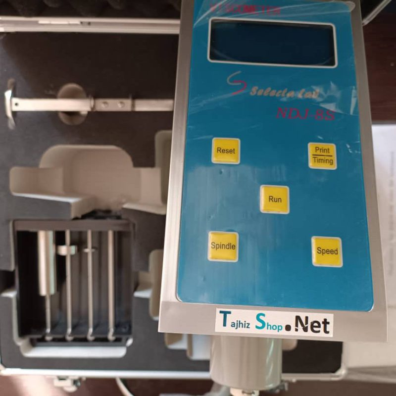 دستگاه ویسکومتر Selectalab NDJ 8S دستگاه ویسکومتر Selectalab NDJ 8S