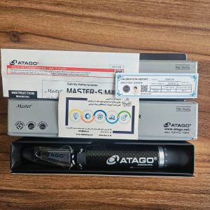 سرتیفیکیت آتاگو شوری سنج Master S-Mill