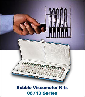 ویسکومترهای حبابی (Bubble Viscometers)