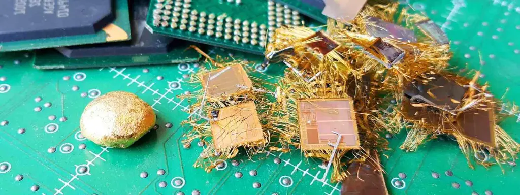 استخراج طلا از بورد کامپیوتر
