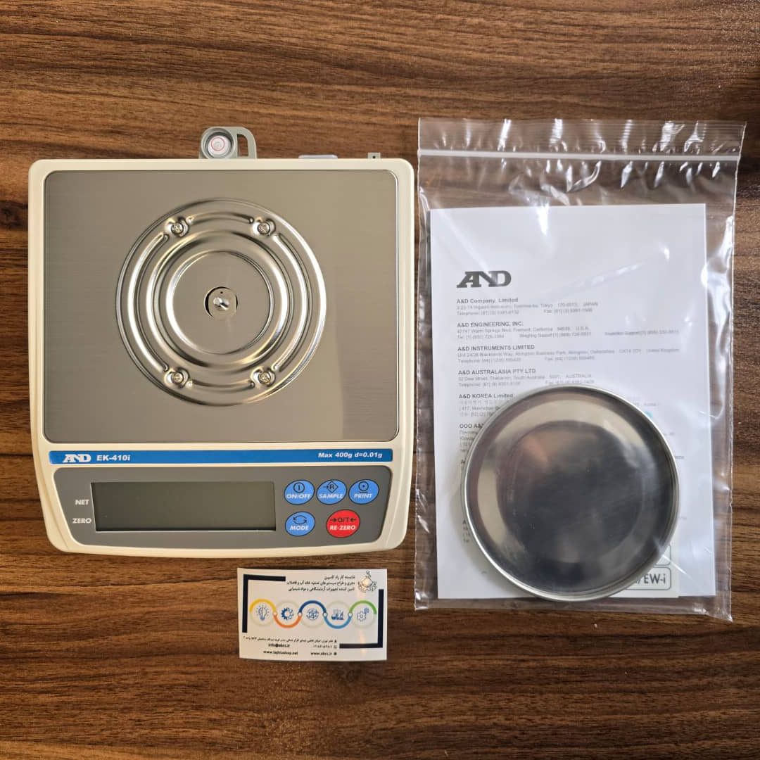 ترازوی آزمایشگاهی AND EK410 ترازوی آزمایشگاهی AND EK410