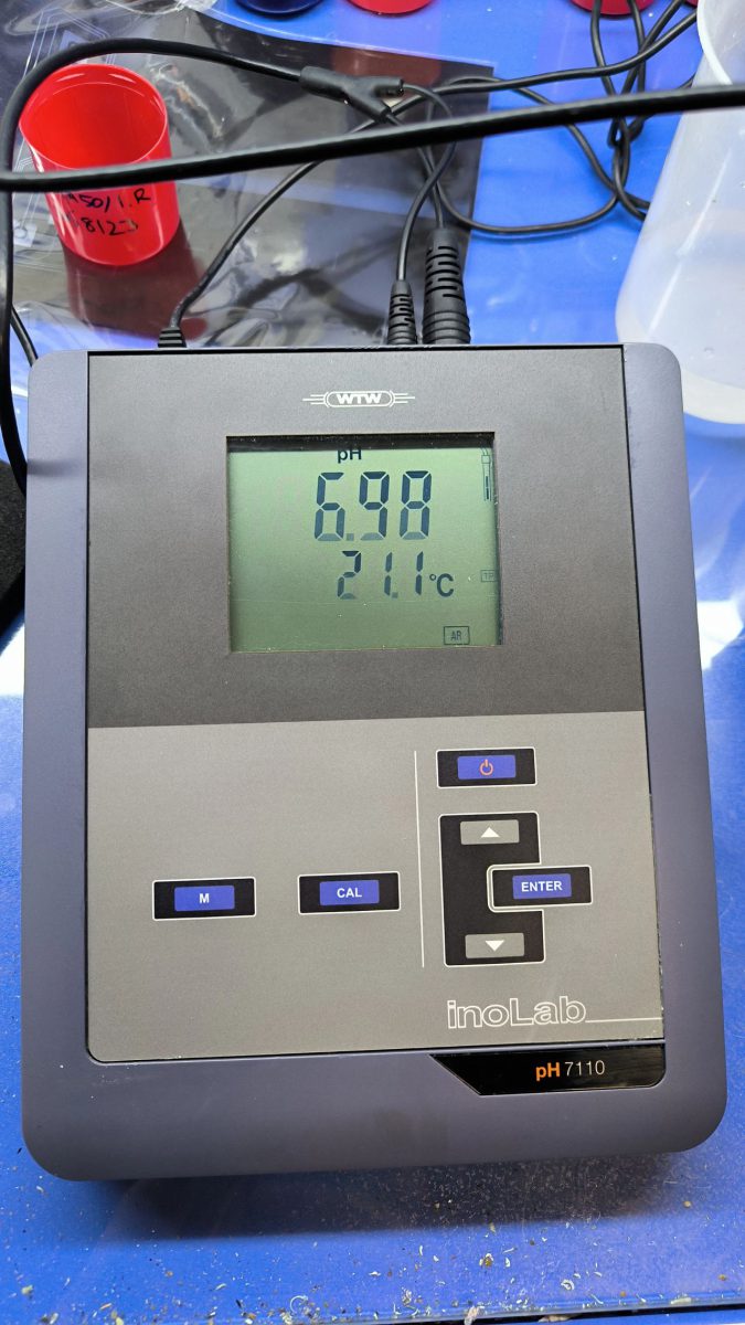 تعمیر صفحه کلید pH meter WTW تعمیر صفحه کلید pH meter WTW