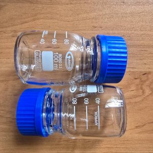 بطری بروسیلیکات گلاسکو 100 میلی لیتر