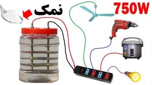 چطور با جوش شیرین و سرکه برق تولید کنیم؟