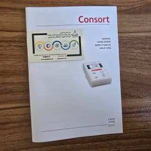 دفترچه راهنمای دستگاه مولتی پارامتر Consort C1010