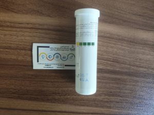 نوار ادرار گلوکز (100 تستی) بهار افشان