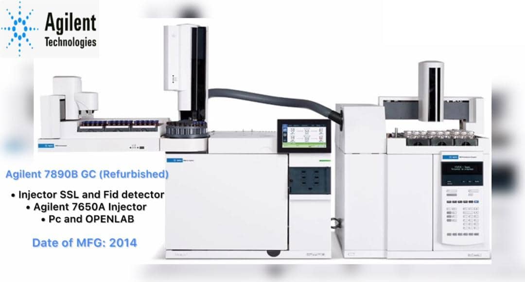 Agilent 7890B GC Refurbished Agilent 7890B GC Refurbished