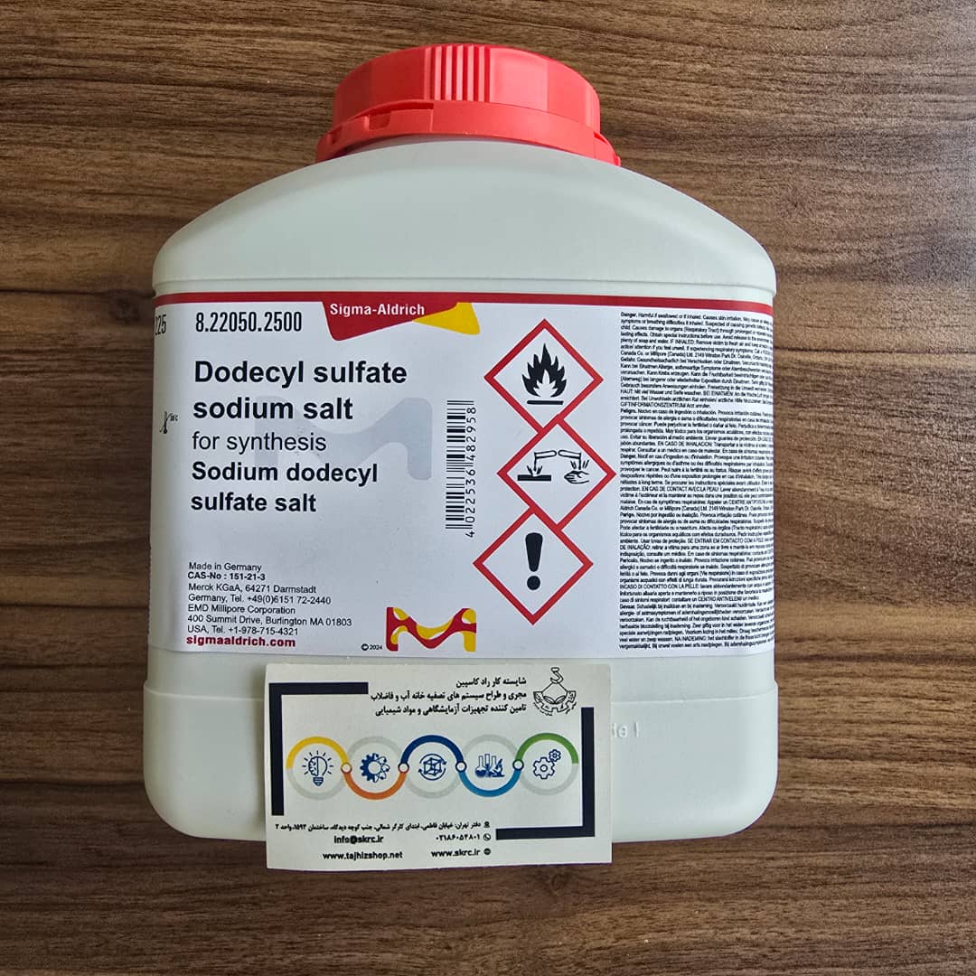Merck Dodecyl sulfate sodium 822050 Merck Dodecyl sulfate sodium 822050
